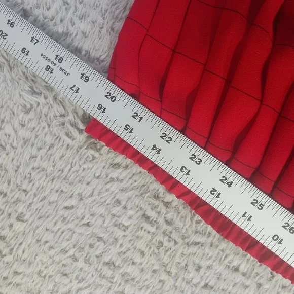 Andrea Gayle Petites VTG Striped Skirt Set Size 10 Faux Blazer Top Statement 90s - Picture 6 of 10